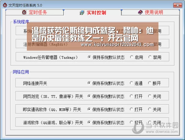 温格获劳伦斯终身成就奖，穆帅：他是历史最佳教练之一：开云官网